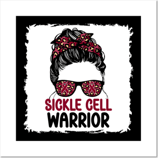 Sickle Cell Warrior Sickle Cell Awareness Posters and Art